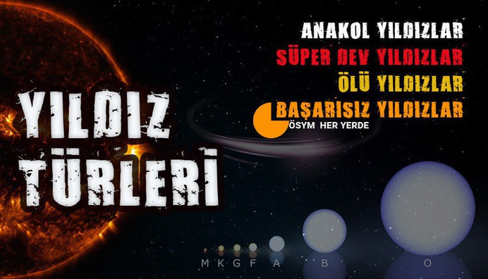 Yıldız Türleri ve Özellikleri