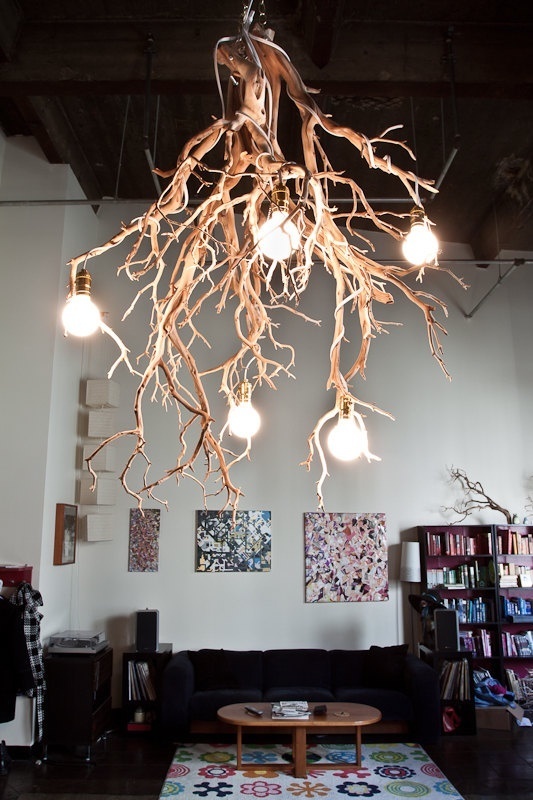 Driftwood Chanelier