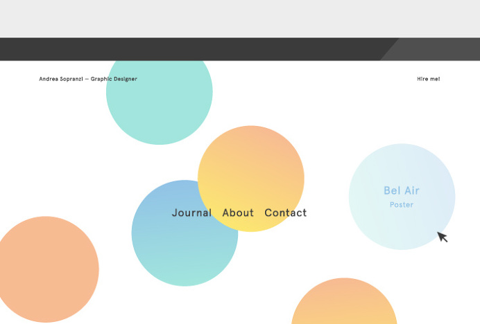 Andrea Sopranzi by Andrea Sopranzi #website #web #site #web design