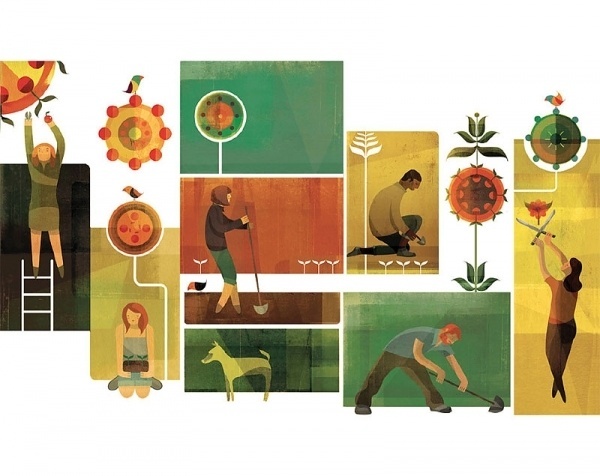 Graphic-ExchanGE - a selection of graphic projects - Kerry Ropper #illustration