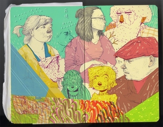 Nick Draws // The Illustration of Nick Iluzada #drawing