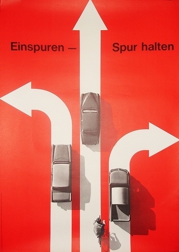 Einspuren – Spur Halten | Flickr - Photo Sharing! #hartmann #hans #poster