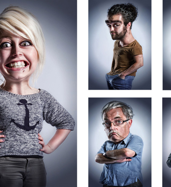Caricature Project by Lee Howell #inspiration #photography #humor