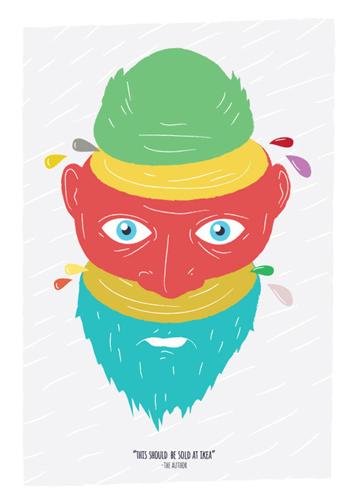 crep #creep #head #minimalism #illustration #crep #ikea #2014 #minimalist