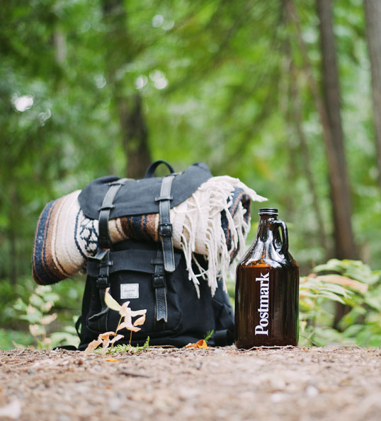 postmark, beer, culture, bottle, camp,outdoors