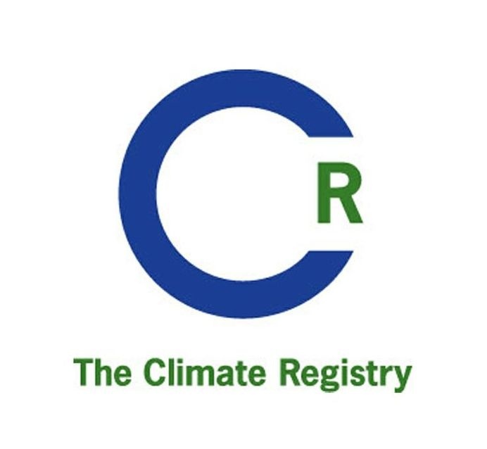 The Climate Registry #brand #logo #climate #letter