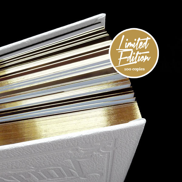 WHITE EDITION LIMITED inkarnation tattoo #inkarnation #tattoo #book #gold