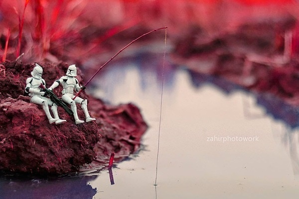 Star Wars Toys by Zahir Batin #inspration #photography #art