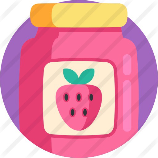 See more icon inspiration related to jam, food and restaurant, conserve, jar, breakfast, food and strawberry on Flaticon.