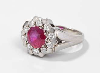 Burmarubin-Brillant-Ring