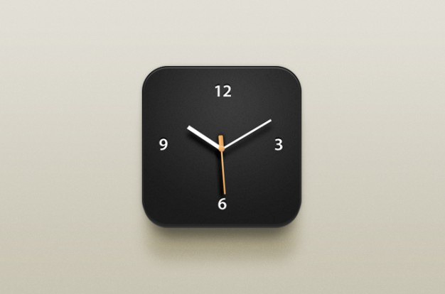 Clock icon clock ios icon ios icon Free Psd. See more inspiration related to Icon, Clock, Clock icon, Ios, Horizontal and Ios icon on Freepik.