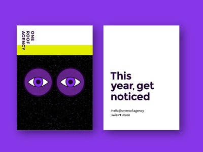 This year, get noticed !