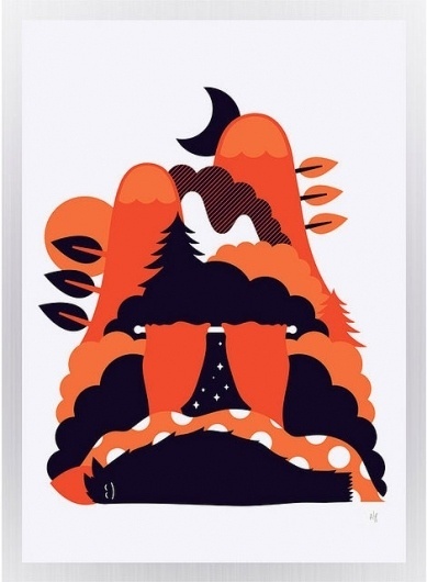 grain edit · Onesidezero / Brett Wilkinson #illustration #design #poster