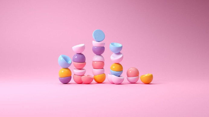 Colorful 3D Nooks - Mindsparkle Mag Colorful 3D Nooks is an exploration of shape, color and composition designed by Santi Zoraidez. #logo #packaging #identity #branding #design #color #photography #graphic #design #gallery #blog #project #mindsparkle #mag #beautiful #portfolio #designer