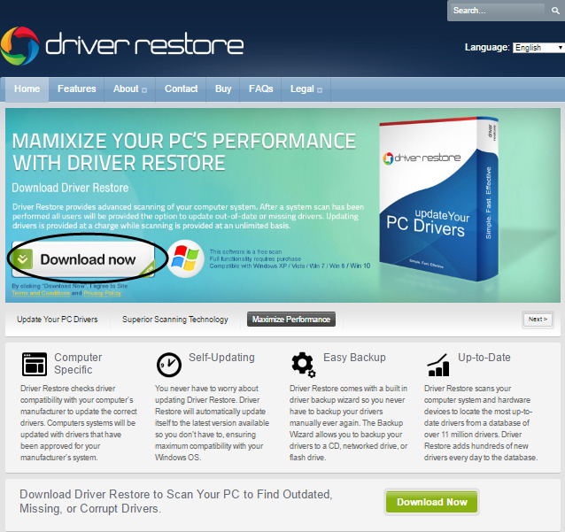 How to download & install Driver Restore?