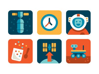 Nasa #nasa #color #icons #clean #simple #eric #r #mortensen