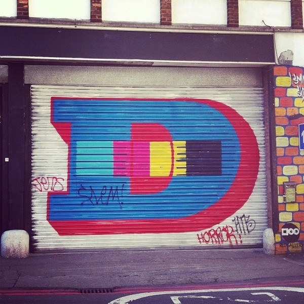 insta jo #graffiti #london #typography
