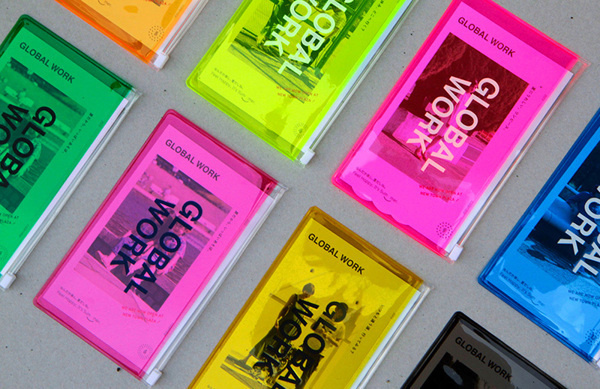 designeverywhere:Global Work 2013 SS #folio #color #folder #neon