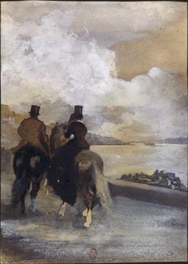 BnF - Dessins de la Renaissance #horse #france #edgar #painter #paint #1860 #degas #lake