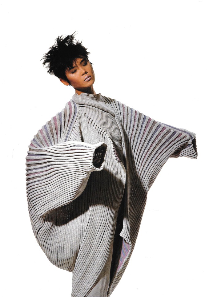 Photos by Irving Penn 1980's Issey Miyake Photo Advertisement Archive Fashion Scan