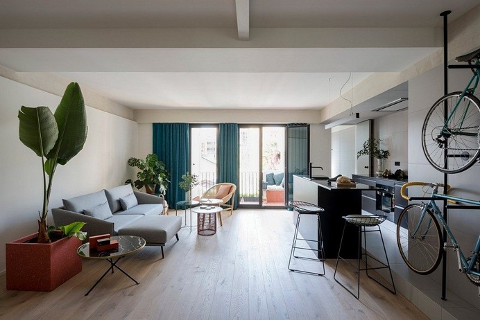 CaSA Has Transformed a Dark Apartment into an Attractive and Open-Spaced Home
