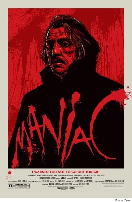 Spotlight on William Lustig: Maniac / Vigilante October 18, 2012 A Halloween double feature from the dirty fingernails of one of horror' #movie #retro #poster