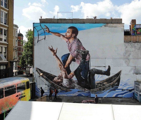 Street Art by Fintan Magee #magee #fintan #art #street