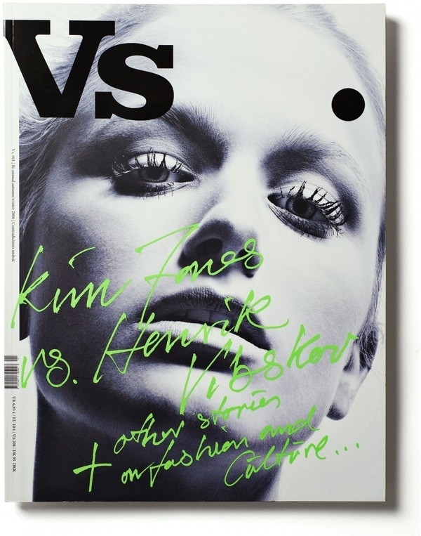 Vs #hand drawn #lettering #cover #magazine