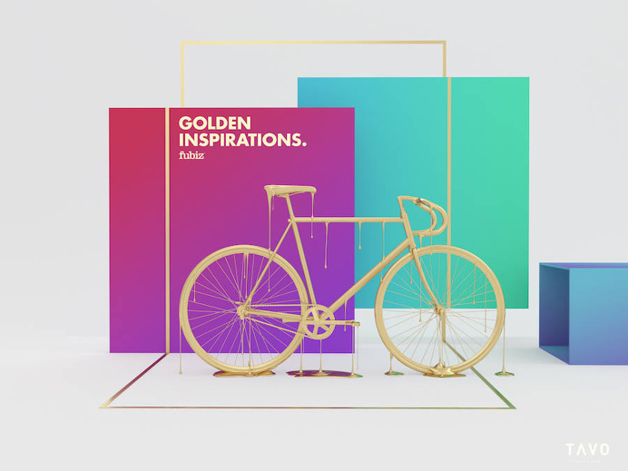 golden inspirations fubiz graphic