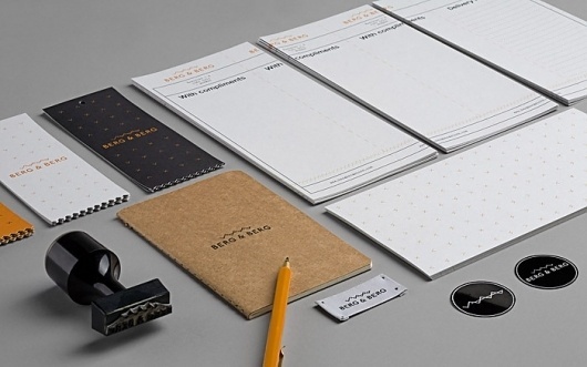 Heydays | Typojungle #identity #stationery