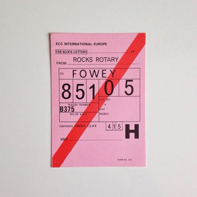 Haulage permit. 1970's.