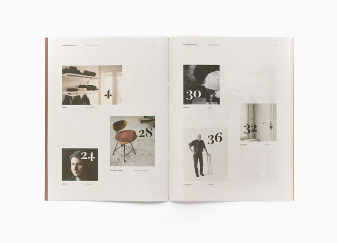 Essem Design product catalogue designed by Bedow #ll