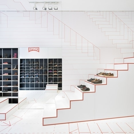 Dezeen architecture and design magazine #interior #camper #shoes