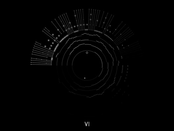 Abstract Codex: Talea #abstract #white #visualisation #black #codex #data