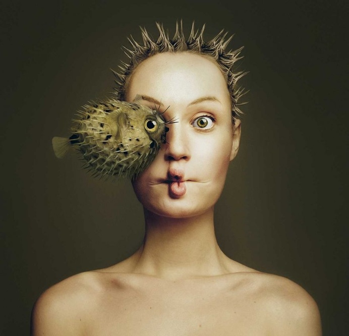 Animeyed: Fine Art Self-Portraits by Flora Borsi