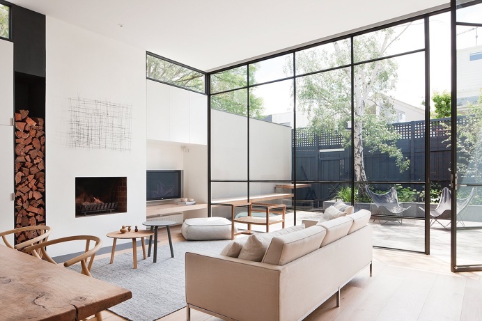 Armadale Residence by Robson Rak Architects and Made by Cohen. #interiordesign #minimalism #robsonrakarchitects #madebycohen