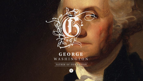 Branding the presidents! First President: George Washington 1732-1799 #branding