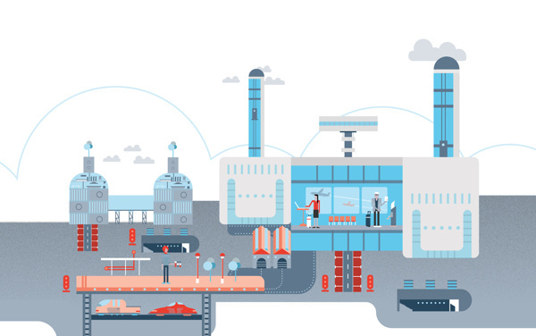 Illustration: IBM on Illustration Served #infographic #illustration