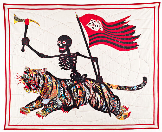 Ben Venom #thread #quilt #fabric #harley #hand-made #t-shirts #leather #batting #davidson