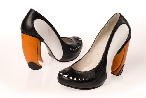 Bird Shoes by Kobi Levi | CMYBacon #toucan #shoe #bird