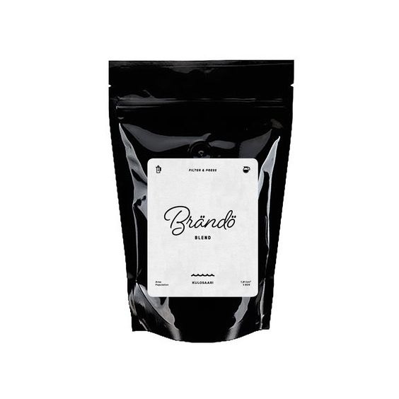 Brändö Blend coffee identity. Design: Tony Eräpuro