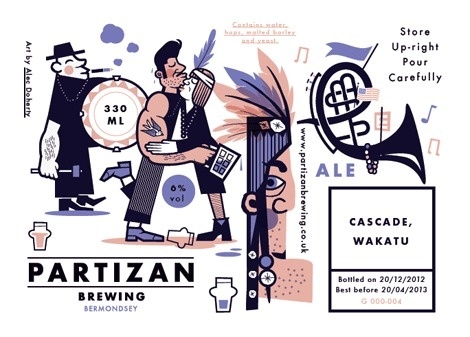 Partizan Brewing Labels #beer