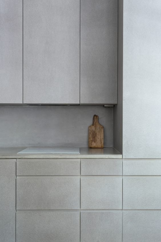 gold and gray apartment by richard lindvall