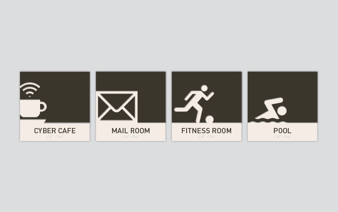 #signage #wayfinding #branding