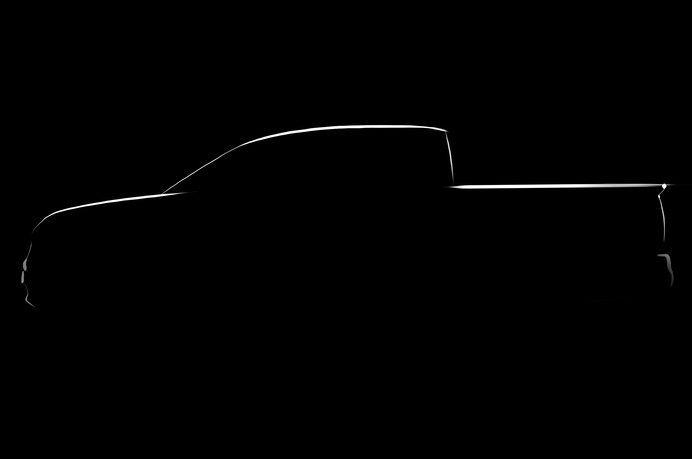 silhouette, truck, vehicle