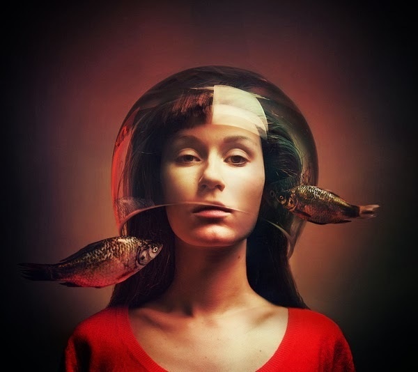 Surreal Self-Portrait Photography By Flora Borsi #inspiration #photography #portrait