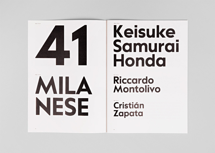 MAAD | The Derby Club #spread #print #type #typography