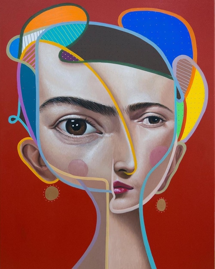 New Paintings Which Combine Cubist and Realist Elements by 'Belin' | Colossal
