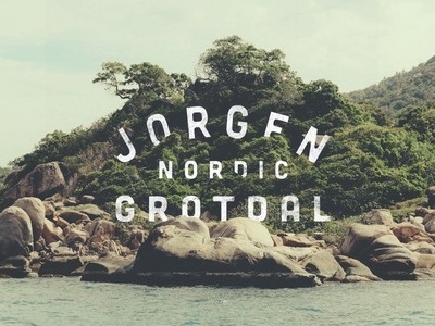Jorgen Grotdal #logo #grotdal #jorgen #typography