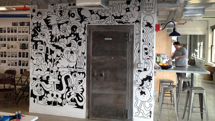 Blog | Jon Burgerman #mural